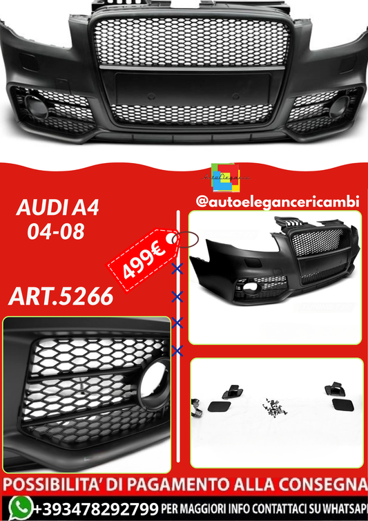 ART.5266  PARAURTI  ANTERIORI  AUDI A4 04-08