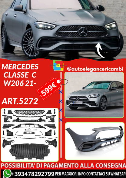 ART.5272 PARAURTI  ANTERIORI  MERCEDES CLASSE  C  W206 21-