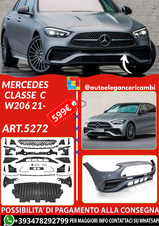 ART.5272 PARAURTI  ANTERIORI  MERCEDES CLASSE  C  W206 21-
