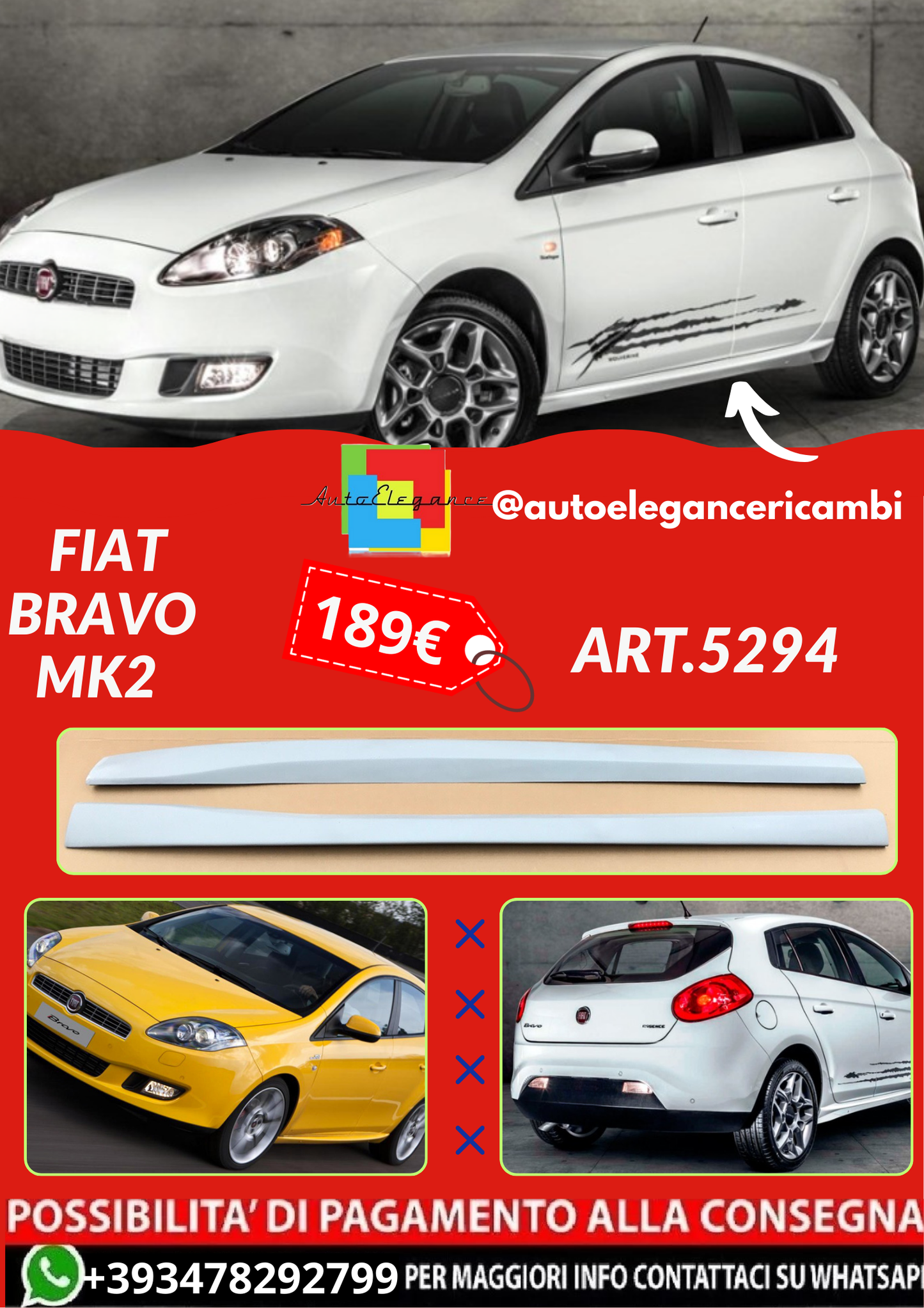 ART.5294  MINIGONNE FIAT BRAVO MK2