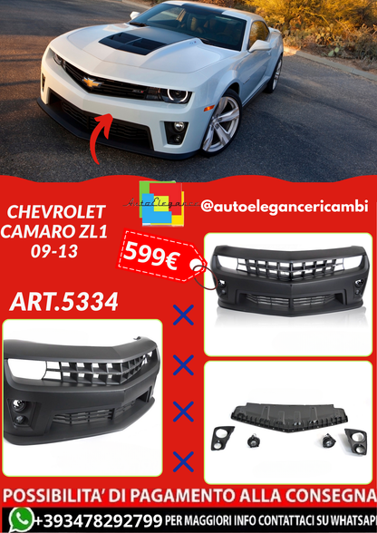 ART.5334  PARAURTI ANTERIORI CHEVROLET CAMARO ZL1 09-13