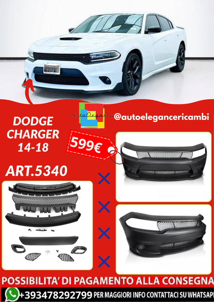 ART.5340  PARAURTI  ANTERIORI  DODGE CHARGER 14-18