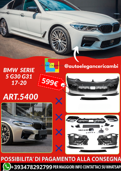 ART.5400 PARAURTI ANTERIORI BMW  SERIE 5 G30 G31 17-20