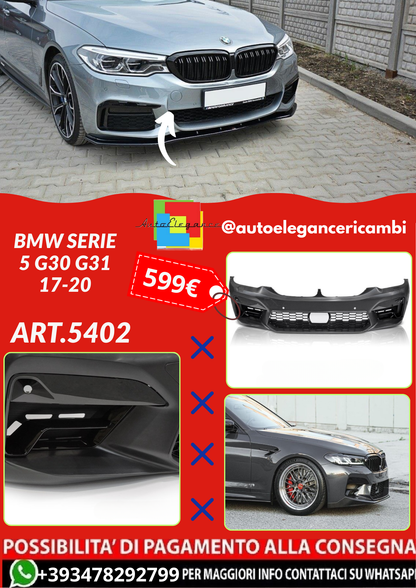 ART.5402 PARAURTI  ANTERIORI  BMW SERIE 5 G30 G31 17-20