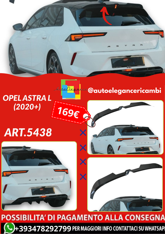 ART.5438 SPOILER Opel Astra L (2020+)