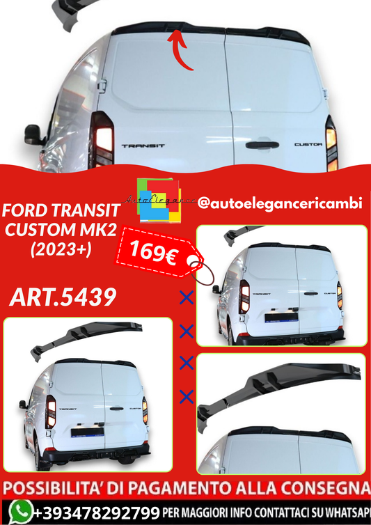 ART.5439  SPOILER  Ford Transit Custom Mk2 (2023+)