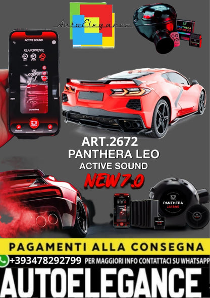 💥ART.2672 PANTHERA SOUND SYSTEM ADATTO PER CHEVROLET CORVETTE C8💥
