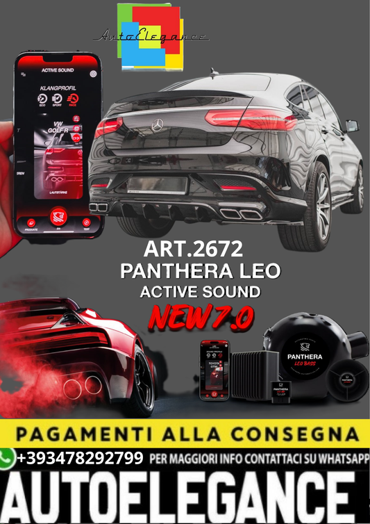 💥💣 ART.2672 PANTHERA SOUND SYSTEM ADATTO PER MERCEDES-BENZ GLE C292 /43-63 AMG💣💥