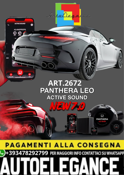 💥💣 ART.2672 PANTHERA SOUND SYSTEM ADATTO PER MERCEDES-BENZ SL R231/R232 63 AMG💣💥