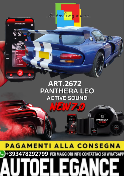 💥💣 ART.2672 PANTHERA SOUND SYSTEM ADATTO PER DODGE VIPER GTS 💣💥