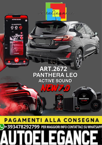 💥💣 ART.2672 PANTHERA SOUND SYSTEM ADATTO PER FORD FIESTA ST MK8 💣💥