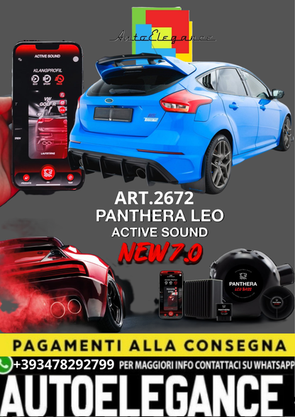 💥💣 ART.2672 PANTHERA SOUND SYSTEM ADATTO PER FORD FOCUS ST/RS 💣💥