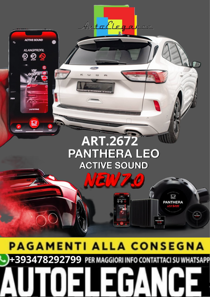 💥💣 ART.2672 PANTHERA SOUND SYSTEM ADATTO PER FORD KUGA 💣💥