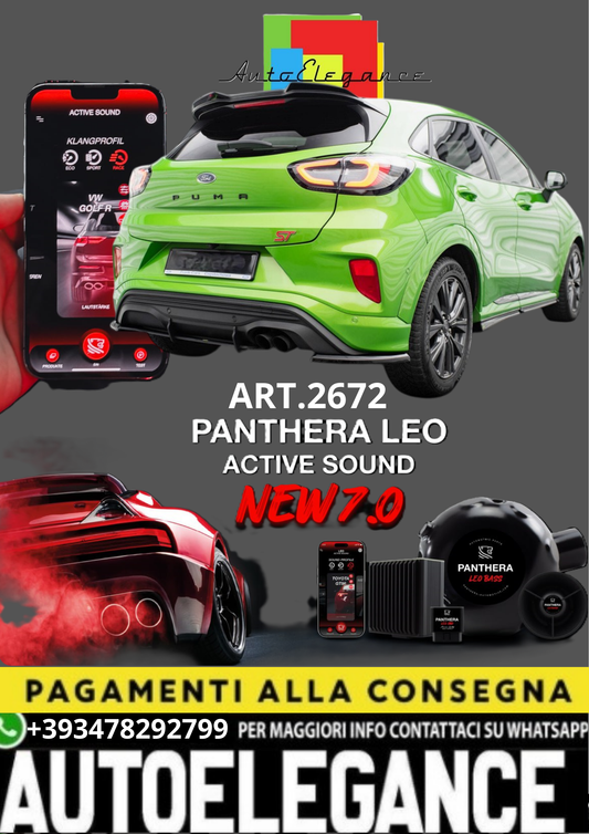 💥💣 ART.2672 PANTHERA SOUND SYSTEM ADATTO PER FORD PUMA 💣💥
