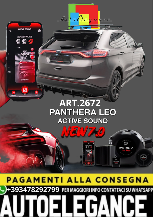 💥💣 ART.2672 PANTHERA SOUND SYSTEM ADATTO PER FORD EDGE 💣💥