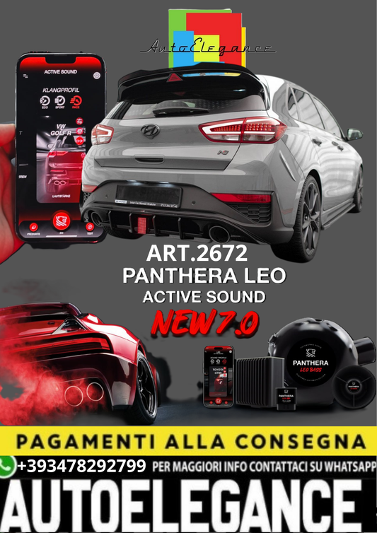 💥💣 ART.2672 PANTHERA SOUND SYSTEM ADATTO PER HYUNDAI I30 N 💣💥