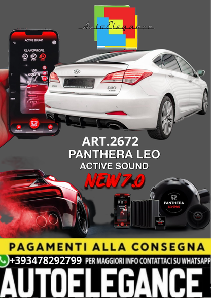 💥💣 ART.2672 PANTHERA SOUND SYSTEM ADATTO PER HYUNDAI I40 💣💥