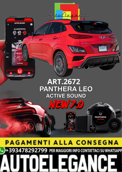 💥💣 ART.2672 PANTHERA SOUND SYSTEM ADATTO PER HYUNDAI KONA 💣💥
