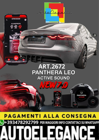 💥💣 ART.2672 PANTHERA SOUND SYSTEM ADATTO PER JAGUAR XF 💣💥