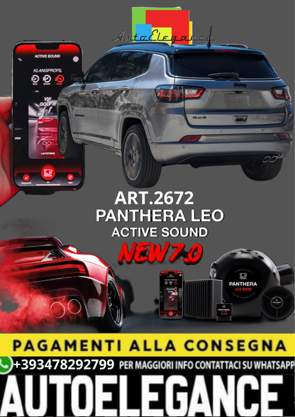 💥💣 ART.2672 PANTHERA SOUND SYSTEM ADATTO PER JEEP COMPASS 💣💥