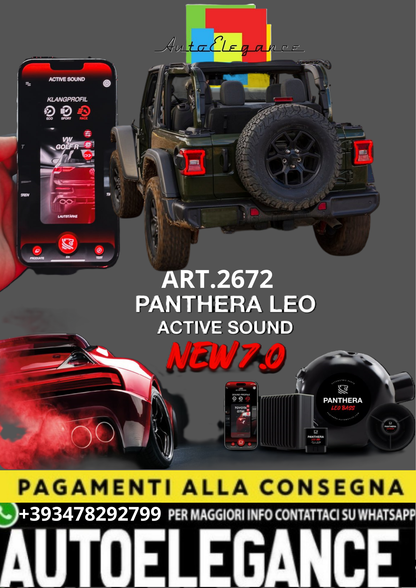 💥💣 ART.2672 PANTHERA SOUND SYSTEM ADATTO PER JEEP WRANGLER 💣💥