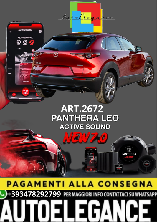 💥💣 ART.2672 PANTHERA SOUND SYSTEM ADATTO PER MAZDA CX-30 💣💥