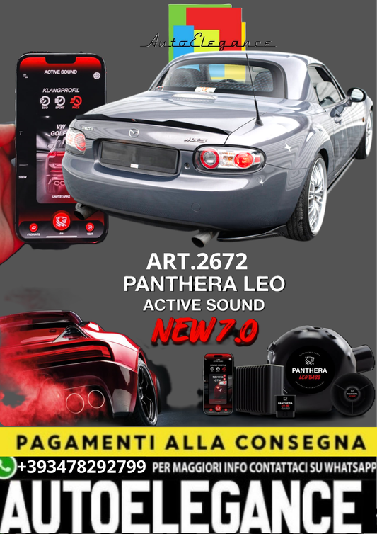 💥💣 ART.2672 PANTHERA SOUND SYSTEM ADATTO PER MAZDA MX-5 💣💥