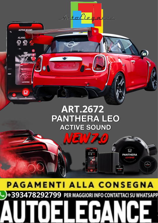💥💣 ART.2672 PANTHERA SOUND SYSTEM ADATTO PER MINI JOHN COOPER WORKS💣💥