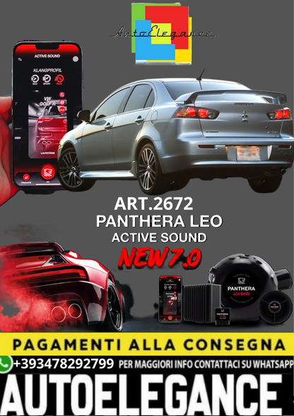 💥💣 ART.2672 PANTHERA SOUND SYSTEM ADATTO PER MITSUBISHI LANCER GT 💣💥