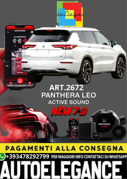 💥💣 ART.2672 PANTHERA SOUND SYSTEM ADATTO PER MITSUBISHI OUTLANDER 💣💥