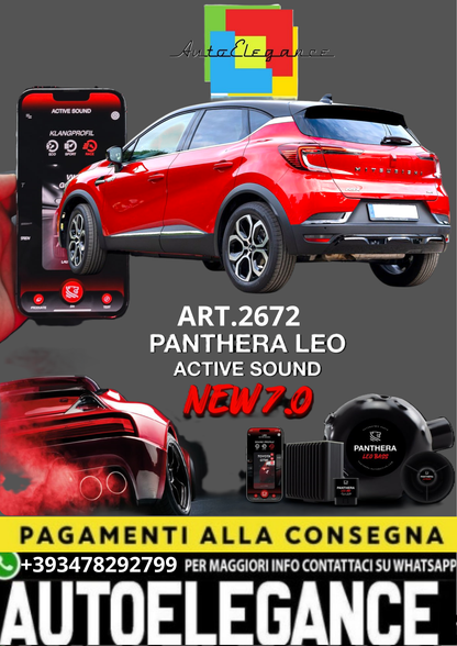 💥💣 ART.2672 PANTHERA SOUND SYSTEM ADATTO PER MITSUBISHI ASX 💣💥