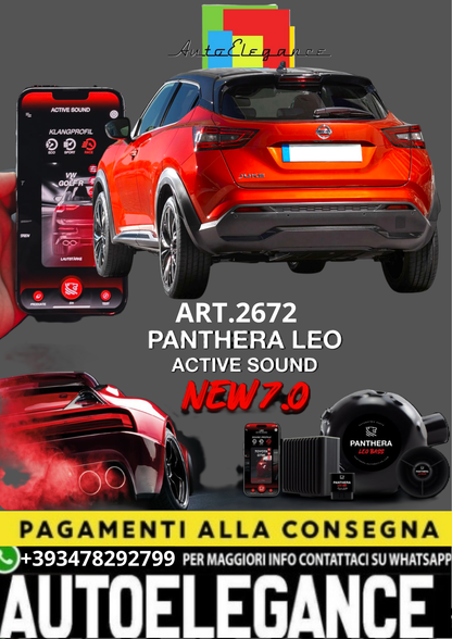 💥💣 ART.2672 PANTHERA SOUND SYSTEM ADATTO PER NISSAN JUKE 💣💥