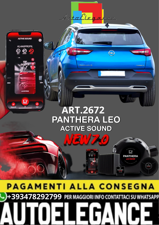 💥💣 ART.2672 PANTHERA SOUND SYSTEM ADATTO PER OPEL GRANDLAND 💣💥