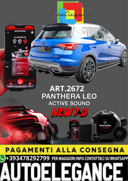 💥💣 ART.2672 PANTHERA SOUND SYSTEM ADATTO PER SEAT ARONA 💣💥