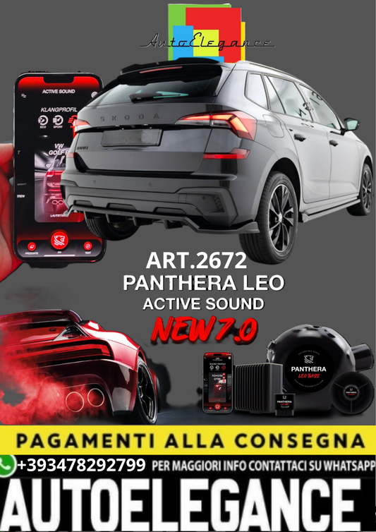 💥💣 ART.2672 PANTHERA SOUND SYSTEM ADATTO PER SKODA KAMIQ💣💥