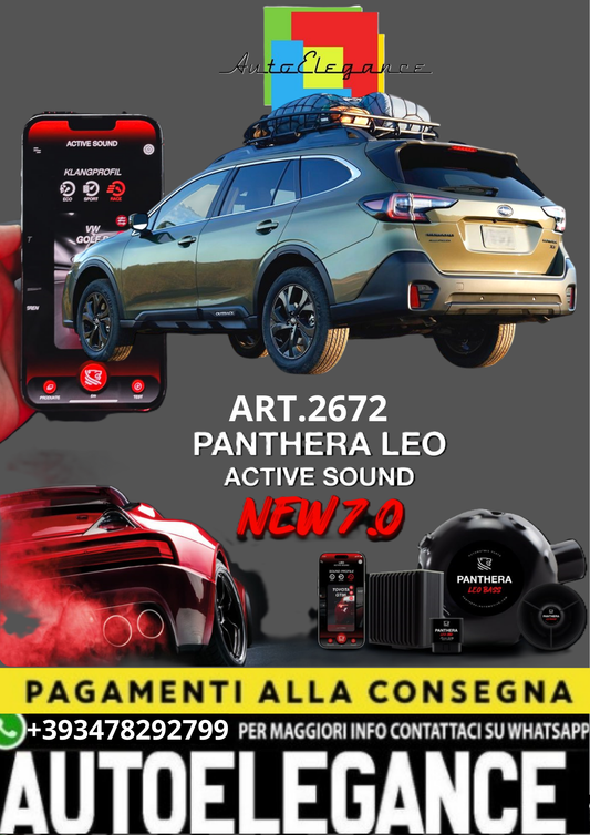 💥💣 ART.2672 PANTHERA SOUND SYSTEM ADATTO PER SUBARU OUTBACK 💣💥