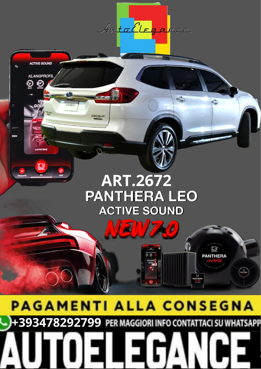 💥💣 ART.2672 PANTHERA SOUND SYSTEM ADATTO PER SUBARU ASCENT 💣💥