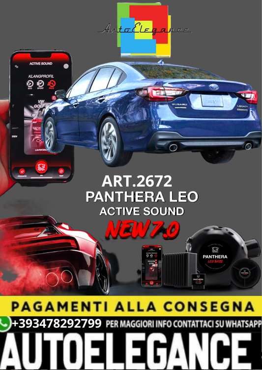 💥💣 ART.2672 PANTHERA SOUND SYSTEM ADATTO PER SUBARU LEGACY 💣💥