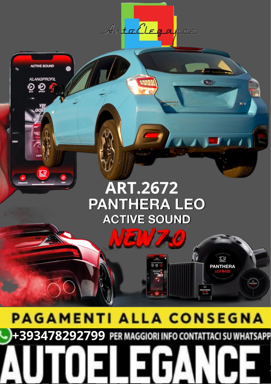 💥💣 ART.2672 PANTHERA SOUND SYSTEM ADATTO PER SUBARU XV 💣💥