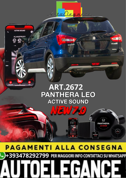 💥💣 ART.2672 PANTHERA SOUND SYSTEM ADATTO PER SUZUKI SX4 💣💥