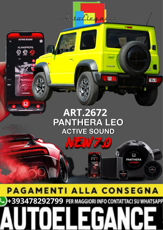 💥💣 ART.2672 PANTHERA SOUND SYSTEM ADATTO PER SUZUKI JIMNY 💣💥