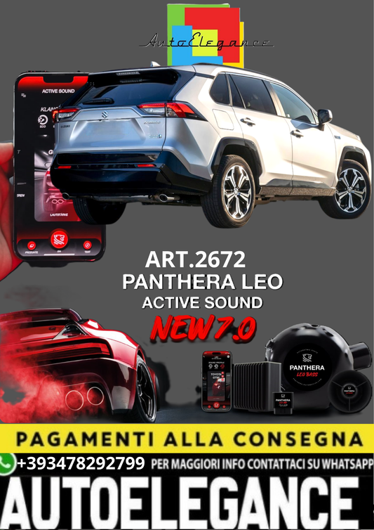 💥💣 ART.2672 PANTHERA SOUND SYSTEM ADATTO PER SUZUKI ACROSS 💣💥