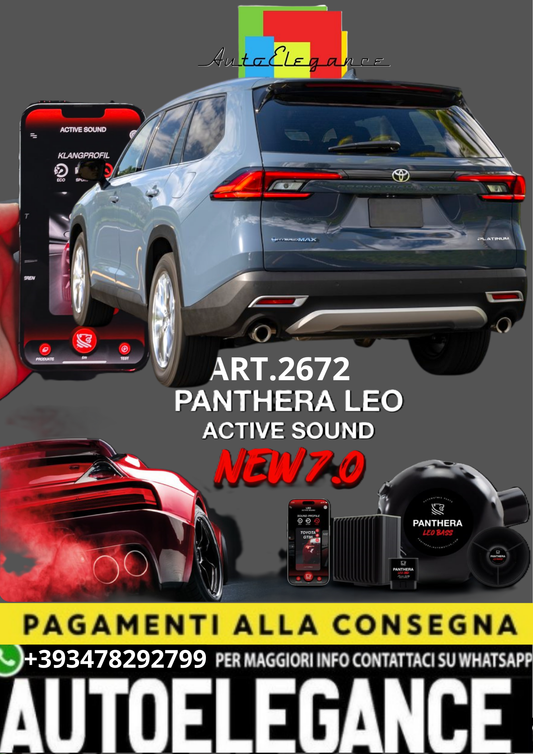 💥💣 ART.2672 PANTHERA SOUND SYSTEM ADATTO PER TOYOTA HIGHLANDER 💣💥