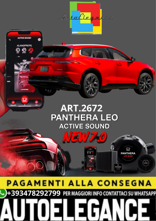 💥💣 ART.2672 PANTHERA SOUND SYSTEM ADATTO PER TOYOTA CROWN SIGNIA 💣💥