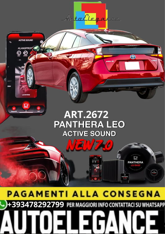 💥💣 ART.2672 PANTHERA SOUND SYSTEM ADATTO PER TOYOTA PRIUS 💣💥