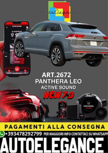 💥💣 ART.2672 PANTHERA SOUND SYSTEM ADATTO PER VOLKSWAGEN ATLAS CROSS SPORT💣💥