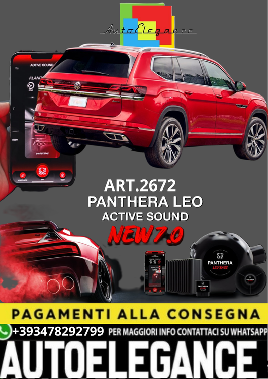 💥💣 ART.2672 PANTHERA SOUND SYSTEM ADATTO PER VOLKSWAGEN ATLAS 💣💥