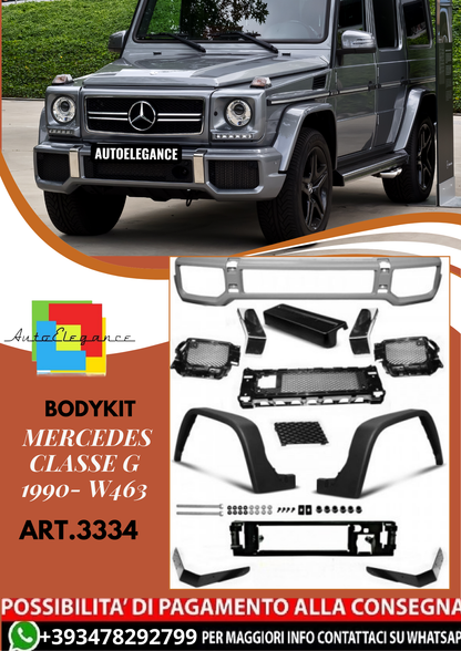 💥ART.3334 BODYKIT adatto per MERCEDES CLASSE G 1990-25  W463 AMG💥