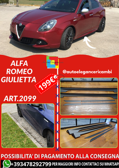 ART.2099 MINIGONNE ALFA  ROMEO GIULIETTA LOOK QUADRIFOGLIO