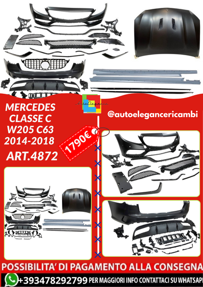 ART.4872  MERCEDES  CLASSE C W205 C63 2014-2018